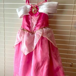Disney Sleeping Beauty Aurora Costume Dress size 5/6
